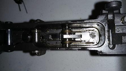 Hammer is removed, showing the inside